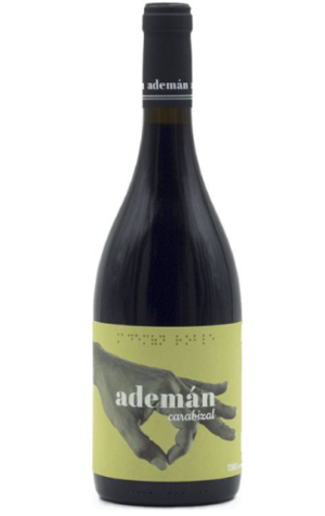 botella vino Ademán Carabizal