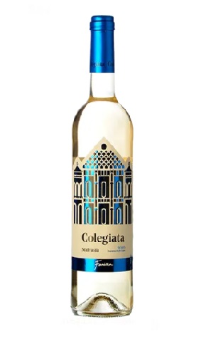botella de vino Colegiata Blanco