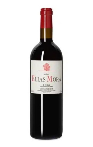 botella de vino Elías Mora Roble