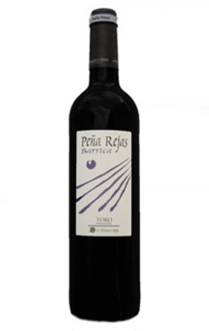 botella vino Peñas Rejas Barrica